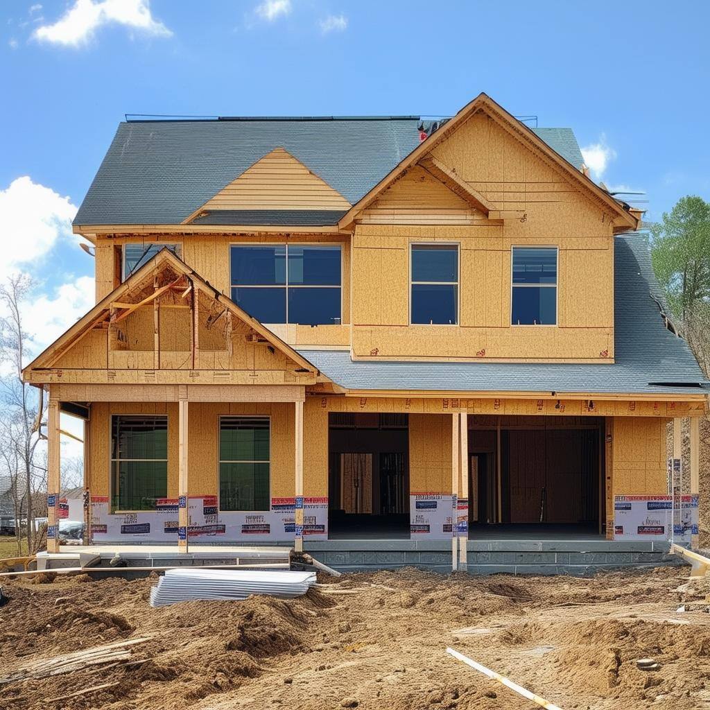 Experienced builder on a ground-up construction home